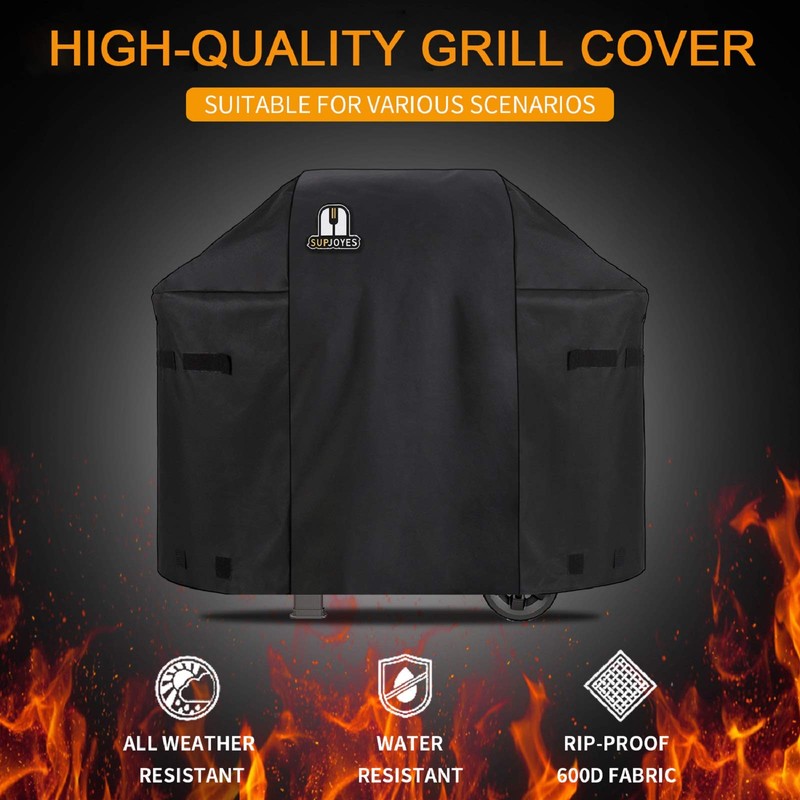 SUPJOYES Gas Grill Cover for Weber Spirit II 310, 51