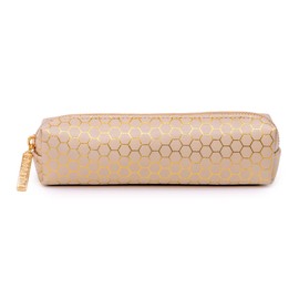 Pukka Pad Faux Leather Zipper Pencil Case - Taupe