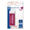 STAEDTLER 52650E1BK1 Mars Plastic Colour Sandwich Eraser Blistercard of 1