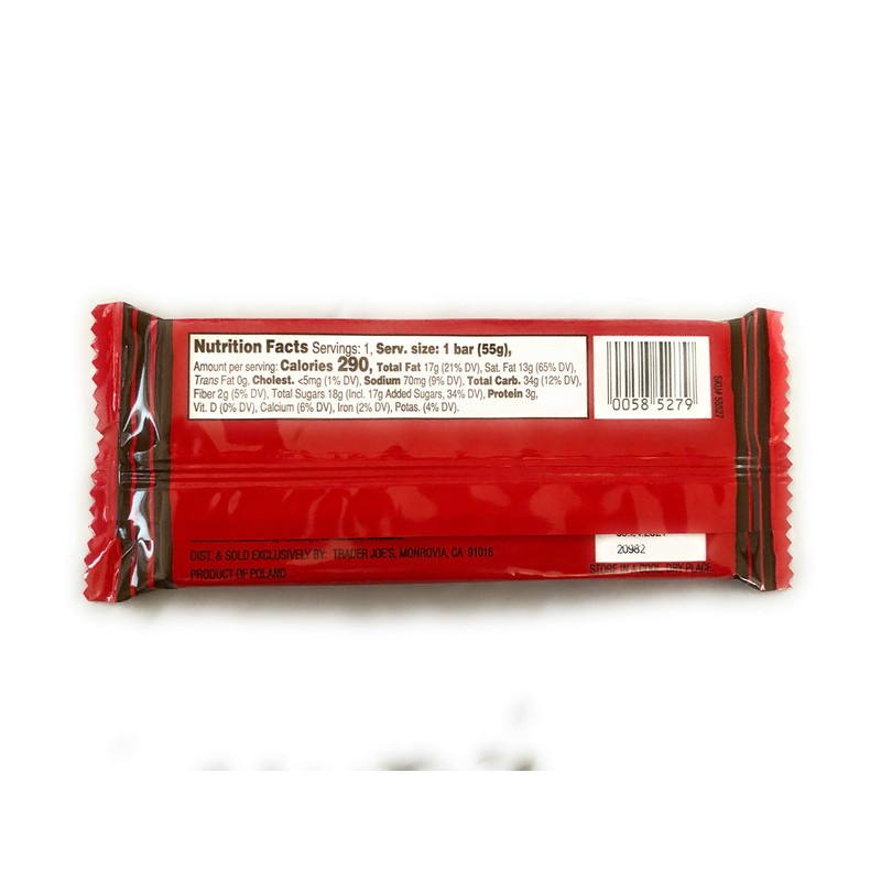 Trader Joe’s Chocolate Covered Wafer Cookie (4 pack)