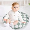 DILIMI Nursing Pillow Cover, Stretchy Removable Case for Breastfeeding Pillows,