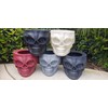 Skull Tiki Planter (Black)