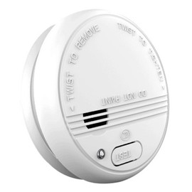 Smoke Detector 85 Decibel Self Test Low Battery Alarm Fire Smoke Alarms High Sensitivity for Household