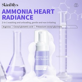 SkinDilys オーストラリアブランド アミノ酸ジェルクレンザー 120ml / ダブルモイスチャライジングファクター、水分と油分のバランス、そしてマイルドな界面活性剤が効果的に洗浄し、肌の自然な水分バリアを維持します