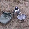 Goetland Stainless Steel WWII US Army Canteen Water Bottle Military