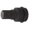 Tone Hexagon Socket for Impact 8AH-27 Insertion Angle 1.0 inches