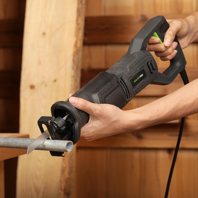 GALAX PRO 120V Reciprocating Saw, 6.0 Amp Variable Speed Corded