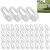 40 PCS Football net Clips White Goal net Clips Suitable