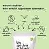 Organic Spirulina + Chlorella - 400 Tablets 200 g -