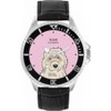 Toff London Mens White Cockapoo Dog Head Watch