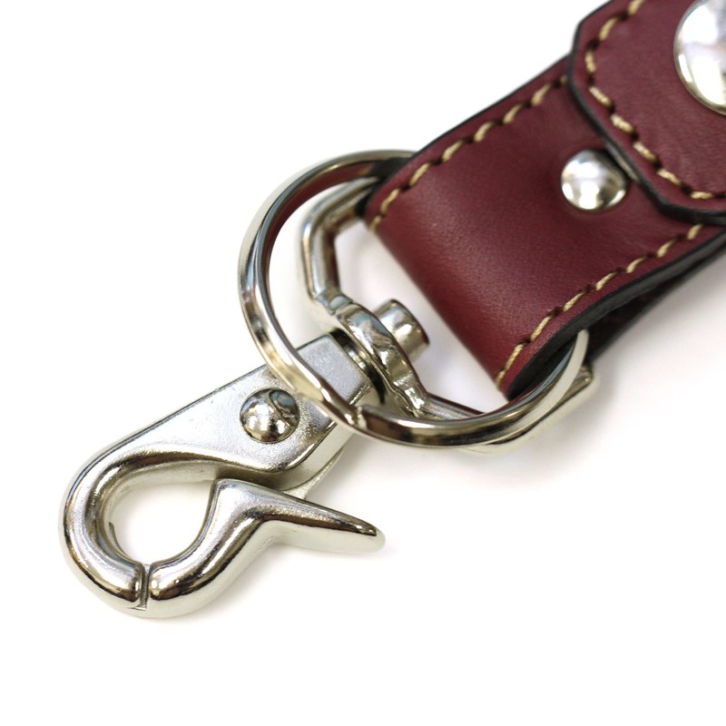 Sapporo Leather Craftsman Museum Loop Key Chain, Made in Japan,