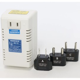 Nissho Kogyo DM-152 Transformer, For Overseas Travel, Heat Appliances, AC 110 V - AC 130 V (50/60 Hz), AC 220 V - AC 240 V (50 Hz) → AC 100 V 1500 W DM-152