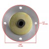 Caltric 539104420 539107408 Spindle & Pulley for Husqvarna BZ6127 BZ7234