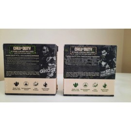 DR. Squatch Dr Squatch Soap 2 Pack Ghost Grit And Sarge Soap - Call of Duty Limited Edition