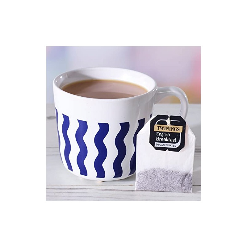 Twinings - English Breakfast Decaffeinated - 100 String & Tag