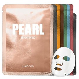 LAPCOS Mascarilla De Hoja Diaria Paquete Variable 7+1 (Versión 2) Mascarillas Diarias - Hidratar, Aclarar, Nutrir, Exfoliar Y Renovar La Piel, Favorit