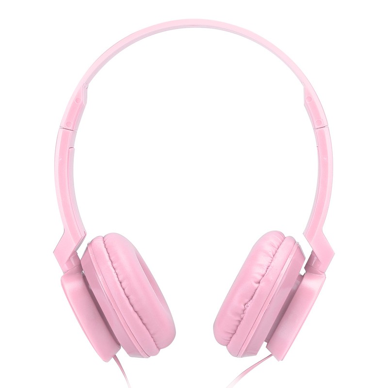 Wired Headphones Over Ear Headsets Stereo Sound Earphone with Mic