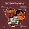 Colonial Candle Tibetan Sandalwood Scented Candle Jar, Highly Fragranced Candles