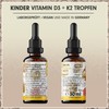 Vitamin D3 + K2 Children's Drops 2000x - with 650