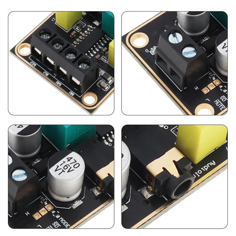 DiGiYes 2Pcs Audio Amplifier Board, PAM8406 5W+5W Mini Amplifier Board