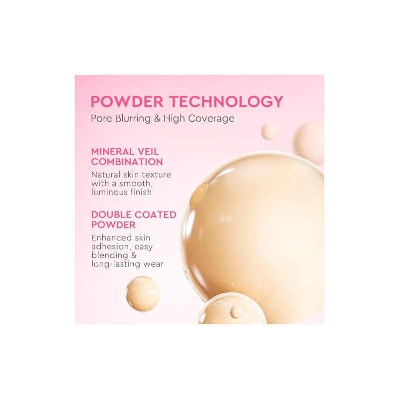 Base Polvo Cobertura Modulable Tipo Cushion Acabado Mate Squalane Vitamin