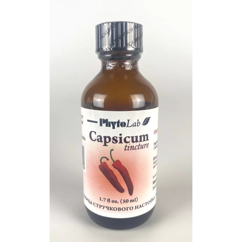 PhytoLab Capsium Topical Liquid Tincture 1.7 oz Перца Стручкового Настойка