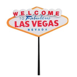 HappyBalls Welcome to Las Vegas Car Antenna Topper/Mirror Dangler/Dashboard Buddy