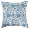 DDintex FLORET LONDON Cushion Cover Swim Dunclair Sax 17.7 x