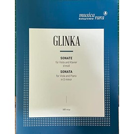 Glinka, Mikhail - Sonata in d minor - Viola and Piano - Breitkopf & Hartel Edition