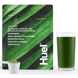 Huel Daily Greens Superfood Powder - 91 Vitamins, Minerals, Adaptogens...