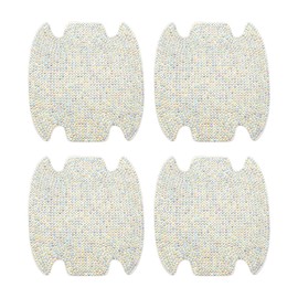 Motoforti Universal Car Door Handle Protective Film Reflective Stickers Anti-Scratch, Multicolor 4 Pcs