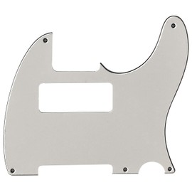 Electric Guitar Pickguard for Fender Telecaster 5 Hole P90 Style (3 Ply White)