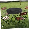 Levemolo Outdoor Round Fire Pit Cover Heavy Duty BBQ Grill