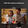 4K USB Webcam 8MP 30 Frame Auto Focus UHD Computer