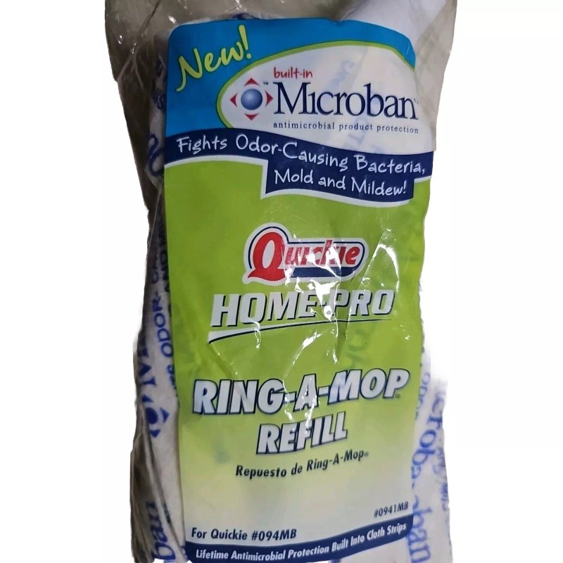 Quickie Home Pro Ring a Mop Refill 0941MB Microban Fights