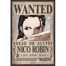 WANTED ONE PIECE NICO ROBIN 16X20 POSTER JAPAN TELEVISION SERIES ANIME MONKEY!!!