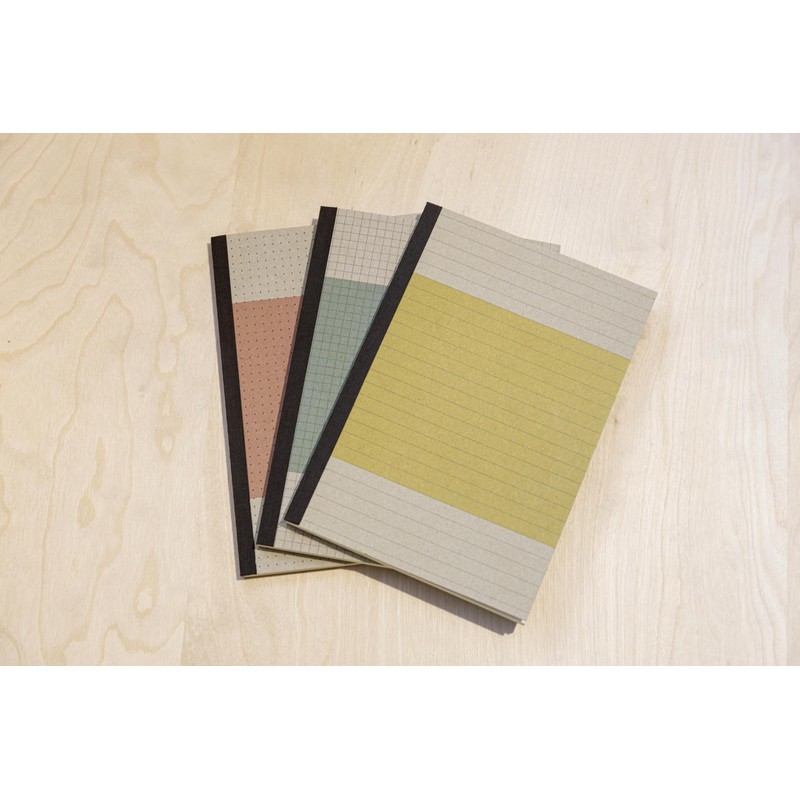 SIGEL SN100 Recycled Paper Lined Notebook, A5, Pack of 2,