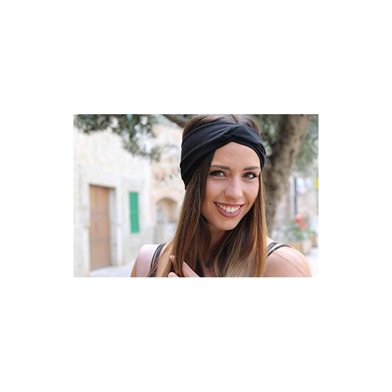 styleBREAKER hairband in a fine rib look with bow, headband,