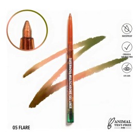 Delineador Mutlicromo Moira Cosmetics Supernova Gel Liner Color Flare Efecto MULTICROMÁTICO