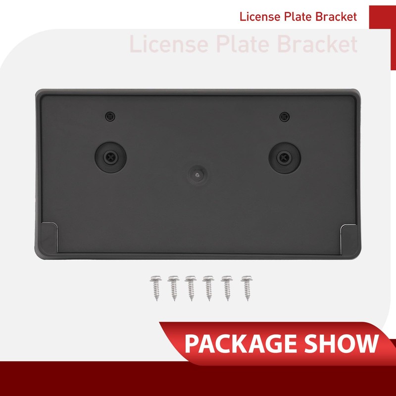 JMTAAT Front License Plate Holder Bracket Compatible with 2018 Dodge