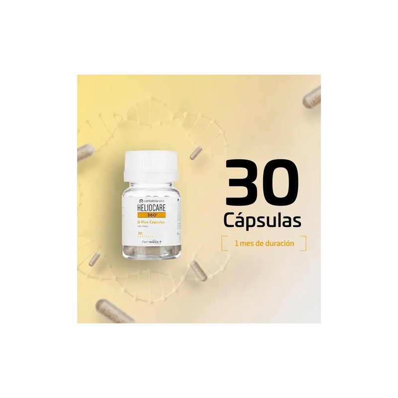 Heliocare 360 D Plus 30 Cápsulas Oral Protector Solar