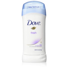 Dove Deodorant 2.6 Ounce Invisible Solid Fresh (76ml) (3 Pack)