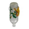 Original Best-1 Flowers Hummingbird Feeder 32 Ounce Glass Bottle, Plastic