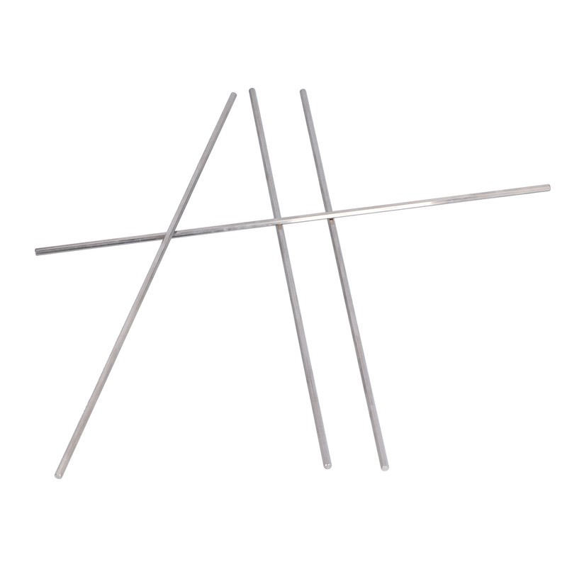 4Pcs Hex Shaft 5mm Stainless Steel High Hardness Wearproof Antislip