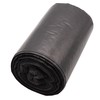 SKIR'CO (50 Stück) Müllsäcke 35 Liter, schwarz Müllsäcke 50 x