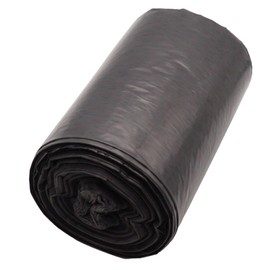 SKIR'CO (50 Stück) Müllsäcke 35 Liter, schwarz Müllsäcke 50 x 60 cm, Müllbeutel, schwarze Müllbeutel