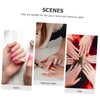Healeved Wearing Removable Art False Nails 24pcs Glue on Nails