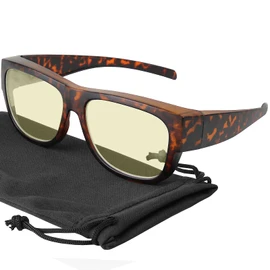 Se ajustan a las gafas de bloqueo de luz azul y a las gafas de ordenador para llevar sobre tus gafas y lectores