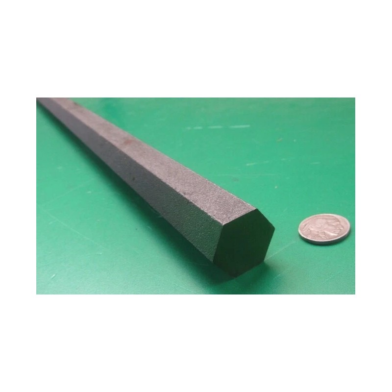 Basic 4140 Alloy Steel Hex Rod 1.0" Hex x 1