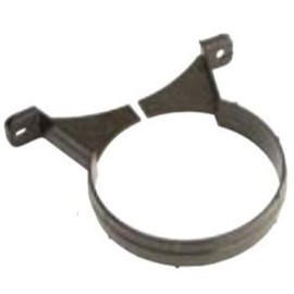 2 Pack S219G Hunter 110mm 2 Screw Soil Pipe Bracket (Grey)